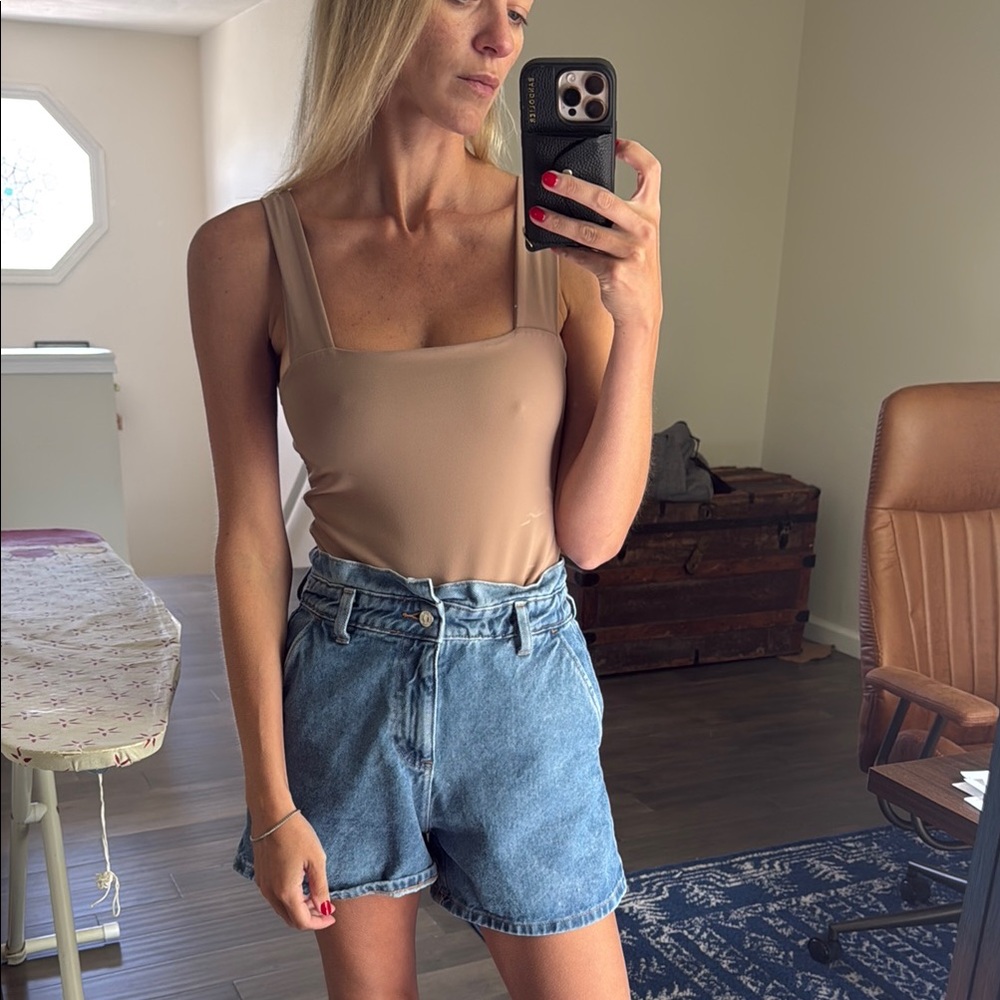 Abercrombie & Fitch Tan Bodysuit